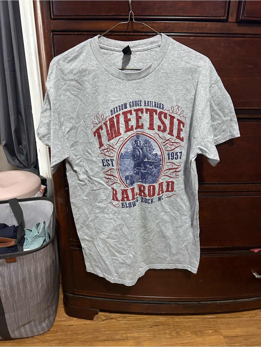 Tweetsie Railroad Graphic Tee - Light Gray